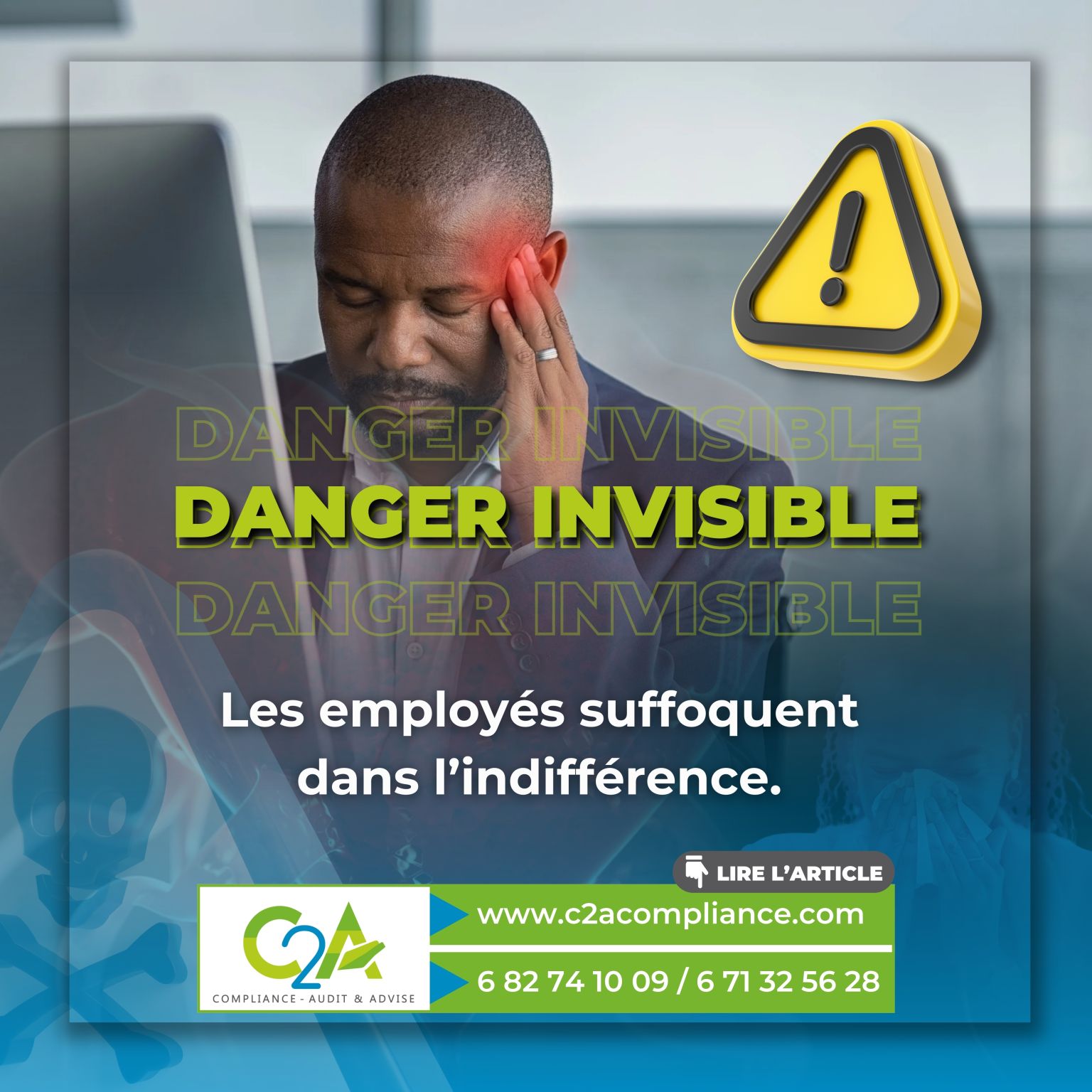 Danger invisible : Les employés suffoquent dans l'indifférence.